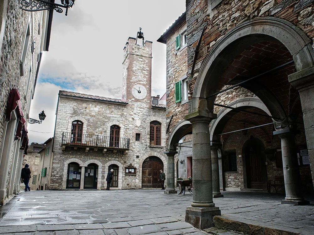 Panorama di Monterotondo Marittimo