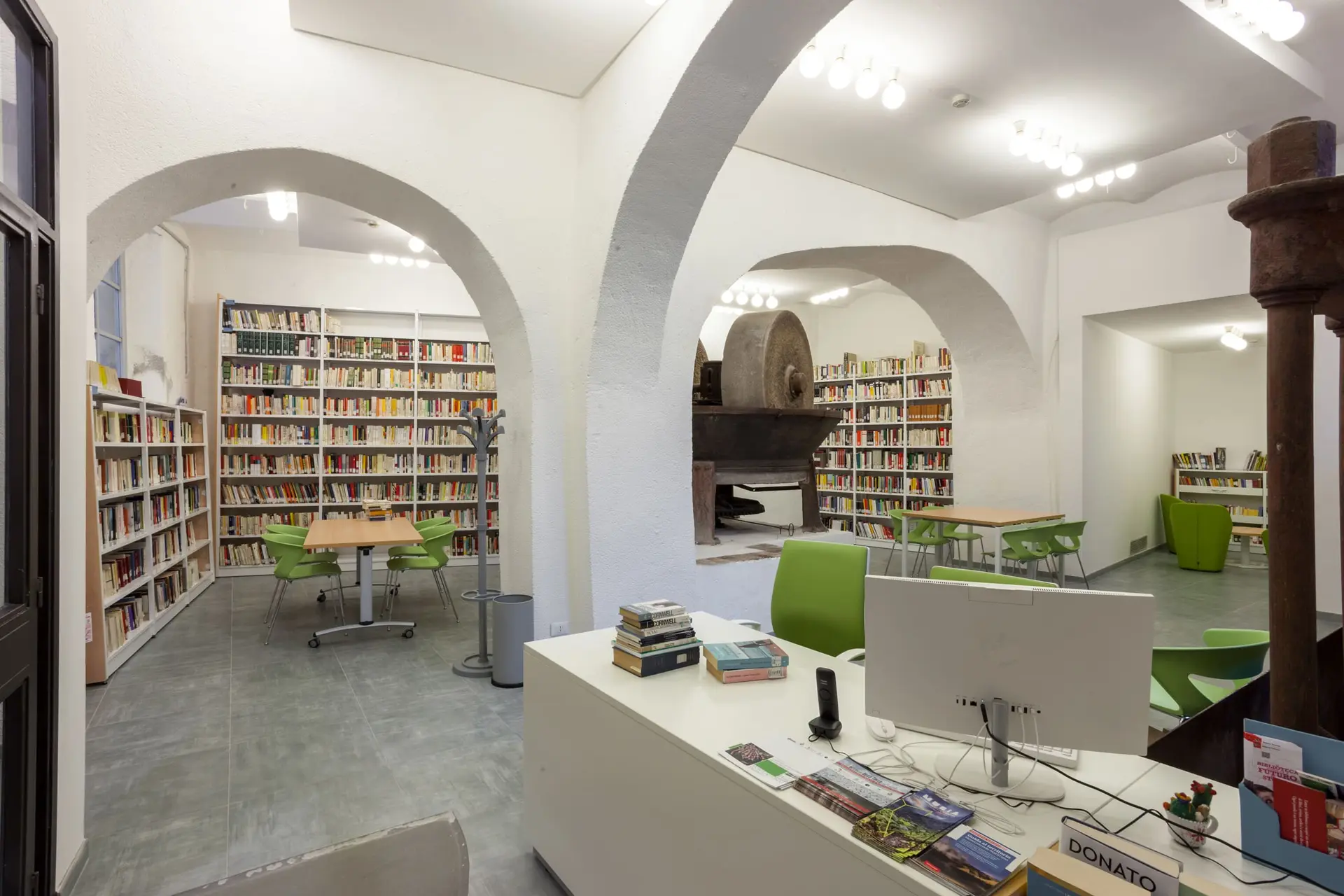 Biblioteca Comunale stanze di Renato Fucini e Rocca degli Alberti